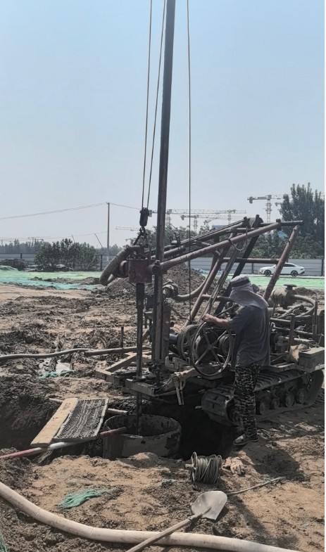 安阳汤阴县工地打井